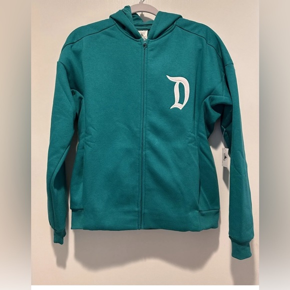 DISNEYLAND AUTHENTIC ZIPUP HOODIE TEAL - 2023 - NEW WITH TAG - Picture 2 of 2